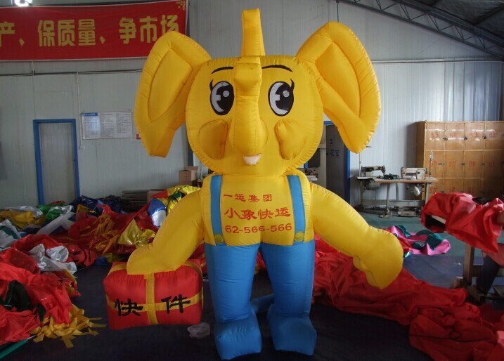儋州大象充气卡通气模